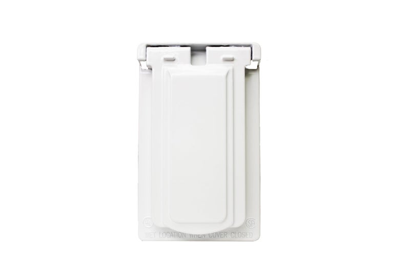 Sigma Electric, White Sigma Engineered Solutions, 14248WH 1-Gang Vertical GFCI Weatherproof Cover, No Size - Image 5